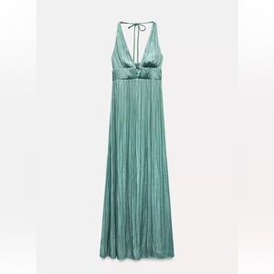 Zara Teal Maxi Dress